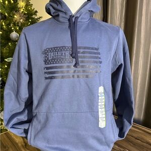Duluth Trading Co Men's Slate Blue Hoodie